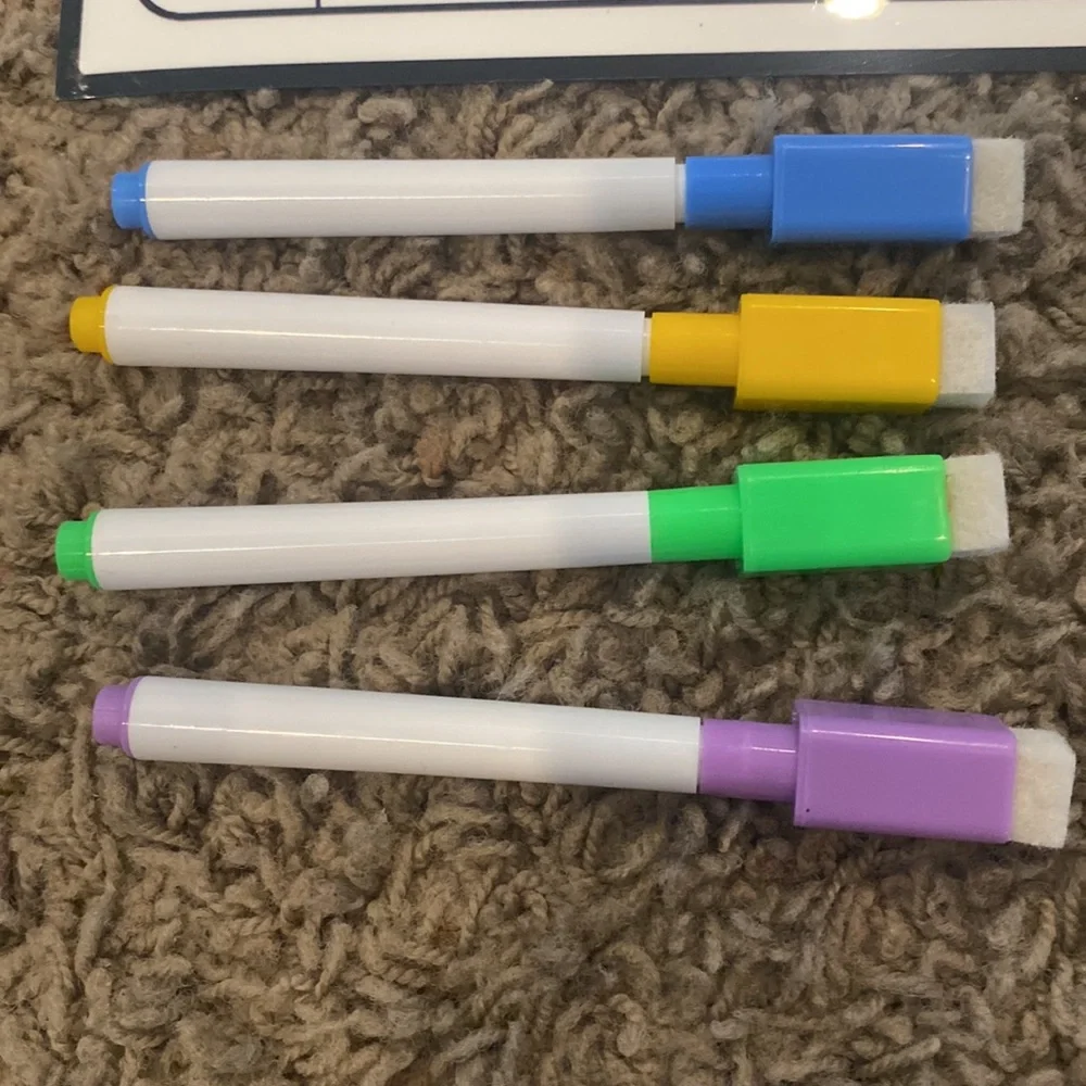 Used Once Magnetic Dry Erase Agenda